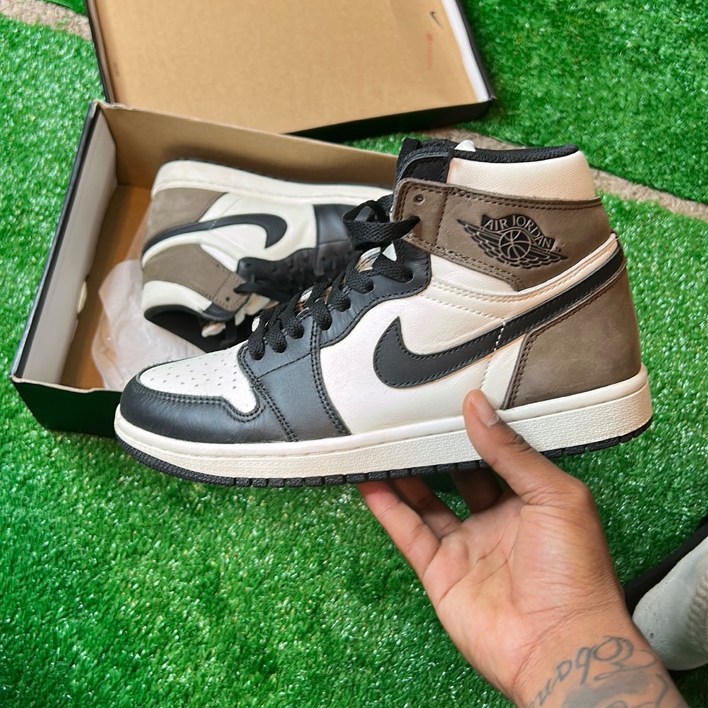 Air Jordan 1s Black Mocha